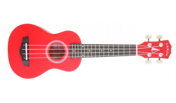 Arrow PB10 RD Soprano Ukulele - Red