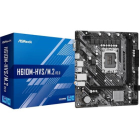 ASRock MB Sc LGA1700 H610M-HVS/M.2 R2.0, Intel H610, 2xDDR4, 1xHDMI, 1xVGA, mATX EDF_380773
