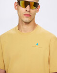 Tričko Klättermusen Root Logo SS Tee M's 390 Straw