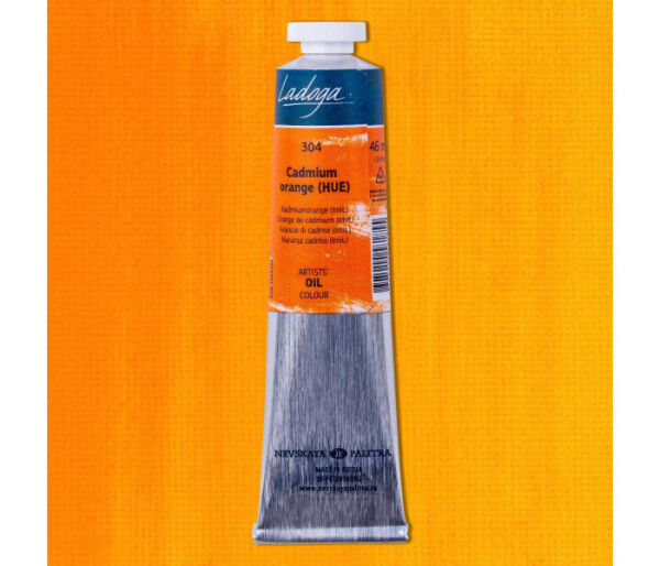 Nevskaya Palitra 1204304 Ladoga oil 46 ml kadmium oranžové
