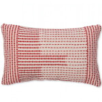 Garden Trading Bavlněný polštář Stonesfield 30 × 50 cm, červená barva, textil