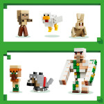 LEGO LEGO® Minecraft® 21592 Kuřecí žokej a útok v poušti