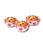 Dortisimo Košíčky na mini muffiny Srdíčka růžová (80 ks)