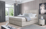 Boxspring Meron Rozměr: 160 x 200 cm, látka: Dora 95