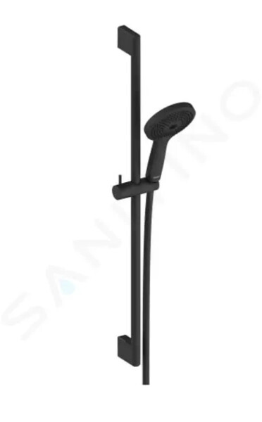 DURAVIT - Sprchy Set sprchové hlavice, tyče a hadice, 3 proudy, matná černá UV0680003046