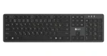 C-TECH KB-115 černá / Klávesnice / bezdrátová 2.4 GHz / 104 kláves / USB (KB-115)