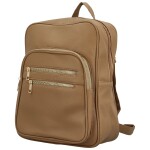 Stylový dámský koženkový kabelko-batoh Virgin, khaki