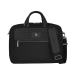 VICTORINOX Taška Mythic Compact Briefcase černá / Notebook 14" / Tablet 11" / 13 l / Nylon a kůže (653456)
