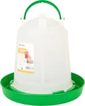 Flamingo Twist Napáječka pro drůbež kulatá zelená/bílá 3l (FLA-310029)