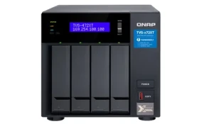 QNAP TVS-472XT-i3-4G / 4x HDD / Core i3-8100T 3.1 GHz / 4 GB DDR4 / 3.52.5 SATA / 2xGLAN 1x 10GLAN (TVS-472XT-i3-4G)