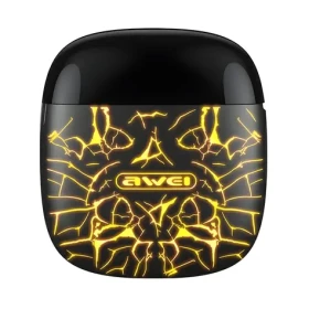 Awei T28 Pro černá / Bezdrátová sluchátka / TWS / Bluetooth 5.1 / IPX4 / dobíjecí pouzdro (T28PRO)