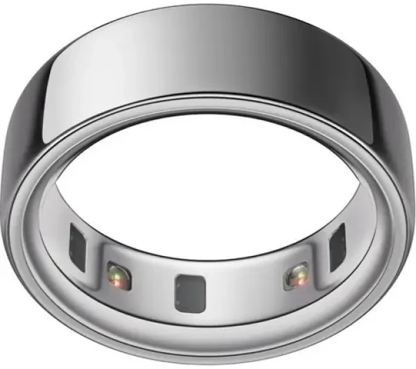 Oura Ring 4 Silver vel. 7 / Chytrý prsten / titan / BT LE / 10ATM (JZ90-54217-07)