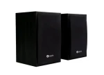 C-TECH SPK-09 dřevěné černá / 2.0 / reproduktory / 3.5 mm jack / RMS 4W (8594125010317)