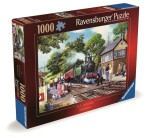 Ravensburger Vlaková zastávka na venkově