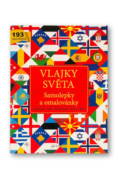 Vlajky světa - Samolepky a omalovánky - Kolektiv