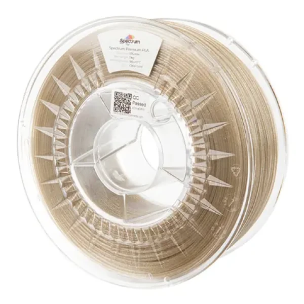 Spectrum 80273 3D filament PLA Glitter clear gold | 1.75mm | 1000g (80273)