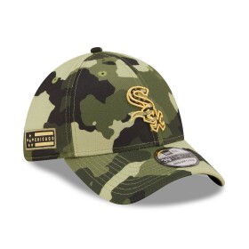 New Era Pánská kšiltovka Chicago White Sox MLB 2022 Armed Forces 39THIRTY Flex Velikost: M/L