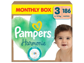 Pampers Harmonie, vel. 3, 186 ks