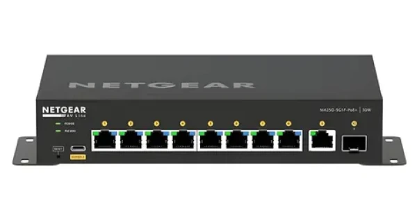 Netgear Switch 8x1G PoE+ 110W / Switch / 1x 1G + 1x SFP uplink / Managed L2 (GSM4210PD-100EUS)