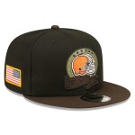 New Era Pánská kšiltovka Cleveland Browns NFL 2022 On-Field Salute to Service 9FIFTY Snapback Velikost: S/M