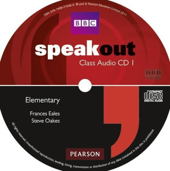 Speakout Elementary Class CD Frances Eales