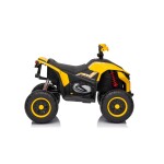 Mamido Dětská elektrická čtyřkolka Fast Wheel 4x4 žlutá