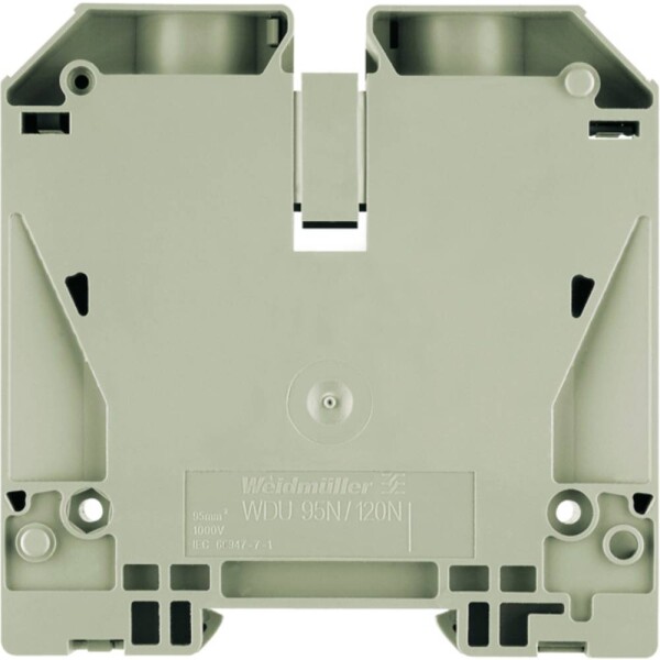 Weidmüller 1820550000 řadová svorka průchodky šroubovací Tmavě béžová 5 ks