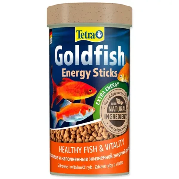 TETRA Krmivo Goldfish Energy Sticks 250 ml / Plovoucí tyčinky / Pro zlaté rybky / S vitamínem C (A1-739949)