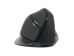 Conceptronic LORCAN03B černá / Ergonomická bezdrátová myš / Bluetooth 5.2 / 6 tlačítek / dobíjecí baterie (LORCAN03B)