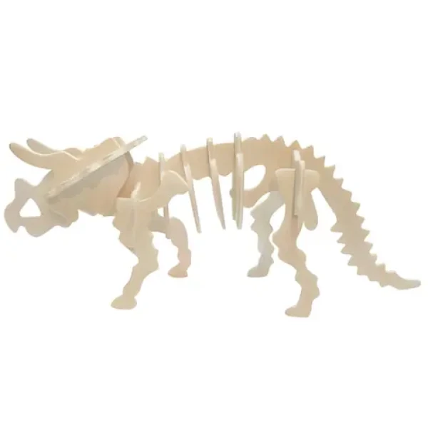 WOODCRAFT CONSTRUCTION KIT 3D puzzle Triceratops velký