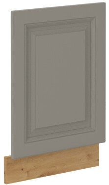 Dvířka na vestavnou myčku nádobí Stilo ZM 570x446 Barva korpusu: Dub artisan, Barva dvířek: Clay Grey