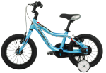 Dětské kolo LEADER FOX BUBU 14", model 2025-2, barva light blue