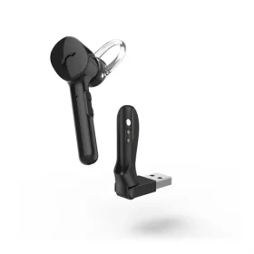 Hama MyVoice 1300 černá / Bluetooth headset mono / pro 2 zařízení / Siri / Google Assist. / nabíjecí stanice (184149)