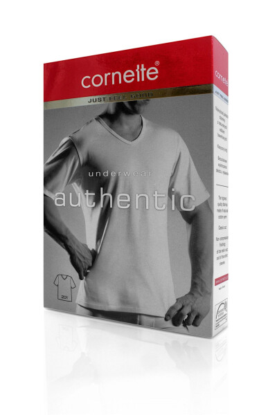 Pánské tričko 201 Authentic new black - CORNETTE černá M
