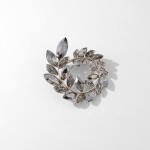 Exkluzivní brož Swarovski Elements Zoe, Zlatá