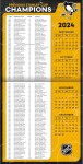 JF Turner Kalendář Pittsburgh Penguins NHL 2025 Wall Calendar
