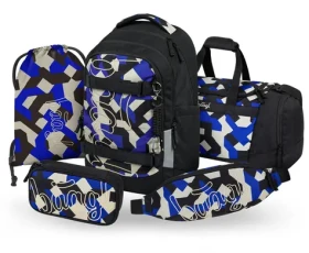 BAAGL SET 5 Skate Max Variety: batoh, penál, sáček, sportovní taška, ledvinka GRS (A-36104)