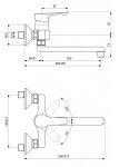 IDEAL STANDARD - Alpha Dřezová baterie, chrom BC661AA