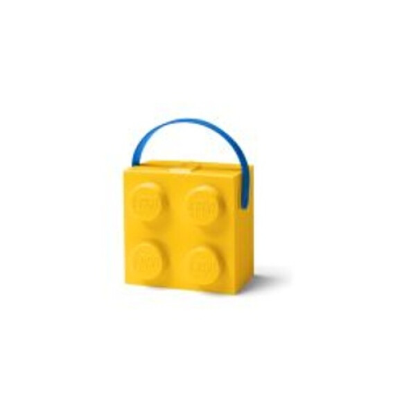 LEGO box rukojetí žlutá