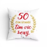 Divja.cz Polštář - Čím starší 50