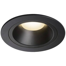 SLV 1003871 NUMINOS M LED vestavné svítidlo, pevně vestavěné LED, 17.5 W, černá