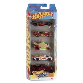 Mattel Hot Wheels tematický angličák závodní 5ks