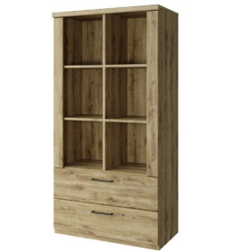 ARTEN (NANO Systems s.r.o.) Nízký otevřený regál DOORSET-2S (Dub navarra) NIZKY-OTEVRENY-REGAL-DOORSET-2S