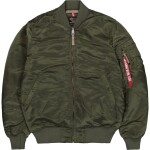 Alpha Industries Bunda MA-1 VF 59 Long dark green XXL