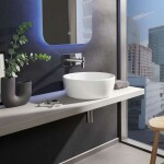 VILLEROY & BOCH - Architectura Umyvadlo na desku, průměr 45 cm, s přepadem, CeramicPlus, alpská bílá 5A2545R1