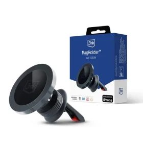 3MK MagHolder magnetic holder for the ventilation grille with MagSafe, black 5903108497077