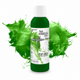 Airbrush barva tekutá Food Colours Mint Green (135 ml)