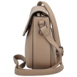 Módní dámská crossbody kabelka Delami Little Mia, taupe