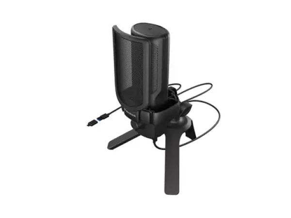 Genesis Radium 250 černá / Streamovací mikrofon / USB Type-C / Kondenzátorový / Kardioidní / RGB podsvícení (NGM-2352)