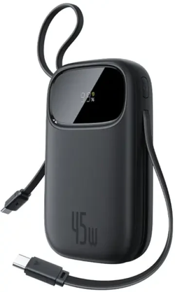 Baseus EnerFill FC31 20000mAh černá / Powerbanka / 22,5W / USB-C / USB-A / Lightning (6932172691110)